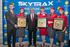 Türk Hava Yolları (THY), havacılık değerlendirme kuruluşu Skytrax tarafından "Avrupa’nın