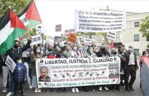 Madrid'de 'Filistin'e destek, ateşkese saygı' yürüyüşü
İspanya'nın başkenti Madrid'de, sivil toplum