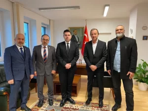 Avrupa Zonguldaklılar Derneği yönetim kurulu yeni göreve başlaması münasebetiyle Essen