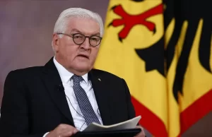Almanya Cumhurbaşkanı Frank-Walter Steinmeier, Rusya Devlet Başkanı Vladimir Putin ile