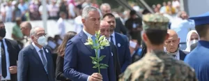 Bosna Hersek'in doğusundaki Srebrenitsa'da Temmuz 1995'te yaşanan soykırımın 26'ncı yılı