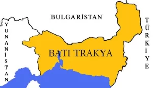 Meriç Nehri ile Türkiye’den ayrılan Batı Trakya, bugün Yunanistan sınırları