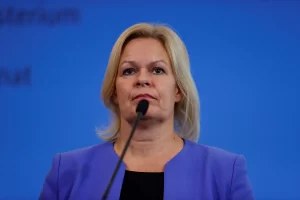 Almanya İçişleri Bakanı Nancy Faeser, ülkesinde her gün ırkçılık olaylarının