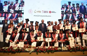 Dünyanın dört bir yanından gelerek YTB’nin Türkiye Bursları programıyla ülkemizdeki