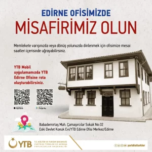 İzin dönemlerinde kara yolu ile Türkiye’ye gelen vatandaşlarımız YTB tarafından