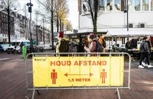 Hollanda'da virüse mücadele kapsamında 23 Ocak'ta yürürlüğe giren sokağa çıkma