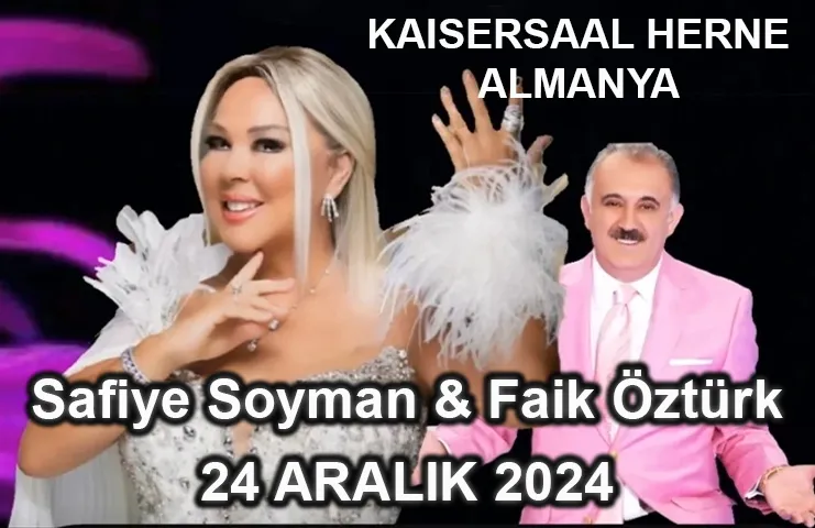 Magazin dünyasının en renkli çifti Safiye Soyman ve Faik Öztürk