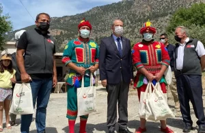 Kuzey Kıbrıs Türk Cumhuriyeti (KKTC) Cumhurbaşkanı Ersin Tatar, YTB’nin ‘Gönül