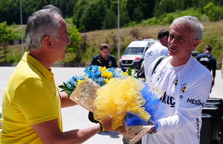 Mourinho Fenerbahçe kafilesi ile Topuk Yaylası'da