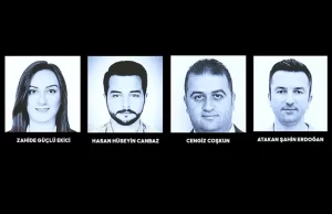 Terör saldırısında şehit olan Zahide Güçlü Ekici, Hasan Hüseyin Canbaz,
