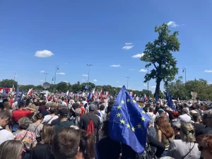 Polonya'da en büyük muhalefet partisi olan Sivil Platformun (PO) lideri