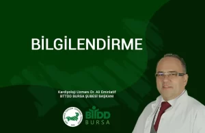BTTDD Bursa Şubesi Başkanı Dr. Ali Eminlatif ve Yönetim Kurulu