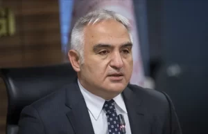 Kültür ve Turizm Bakanı Mehmet Nuri Ersoy, Dünya Tiyatro Günü'nü