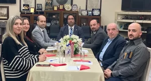 İskeçe Türk Birliği (İTB) yöneticileri ile İTB hukuk danışmanlarının katılımıyla