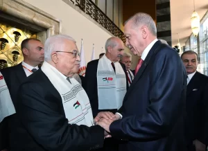 Cumhurbaşkanı Recep Tayyip Erdoğan, TBMM'de Filistin Konulu Olağanüstü Toplantı'yı izledi.