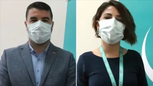 Hatay'da yakalandıkları yeni tip koronavirüsü atlatan İl Sağlık Müdürlüğünde görevli