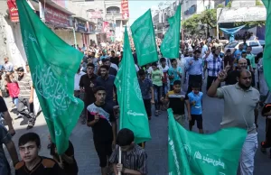 Almanya'da yapılan yasa değişikliğiyle Filistin İslami Direniş Hareketi (Hamas) bayrağı