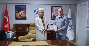 Almanya vatandaşı 44 yaşındaki Andre Richter, eşinin ailesini ziyaret