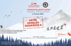 YTB'den 'Sarıkamış Şehitlerini Anma Prrogramı'