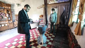 Suriye'nin İdlib ilinde yaşayan Alaattin Osman, Beşşar Esed rejimi tarafından