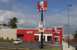Amerikan fast food zinciri Kentucky Fried Chicken'in (KFC) Almanya'da yayımladığı