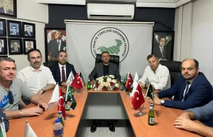 Kozlukebir Belediye Başkanı Erdem Hüseyin ve beraberindeki heyet, Bursa ziyaretleri