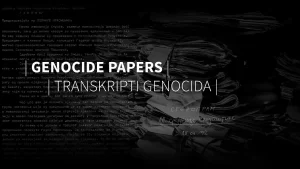 Srebrenitsa Anıt Merkezinin "Soykırım Tutanakları" adını verdiği proje kapsamında yayımladığı