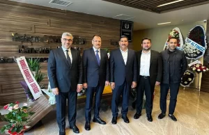 Eski Başbakan Yardımcısı Avukat Hakan Çavuşoğlu ve eski BTTDD Bursa