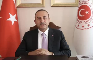 Türkiye Dışişleri Bakanı Mevlüt Çavuşoğlu, Anadolu Ajansı (AA) Editör Masası'nda