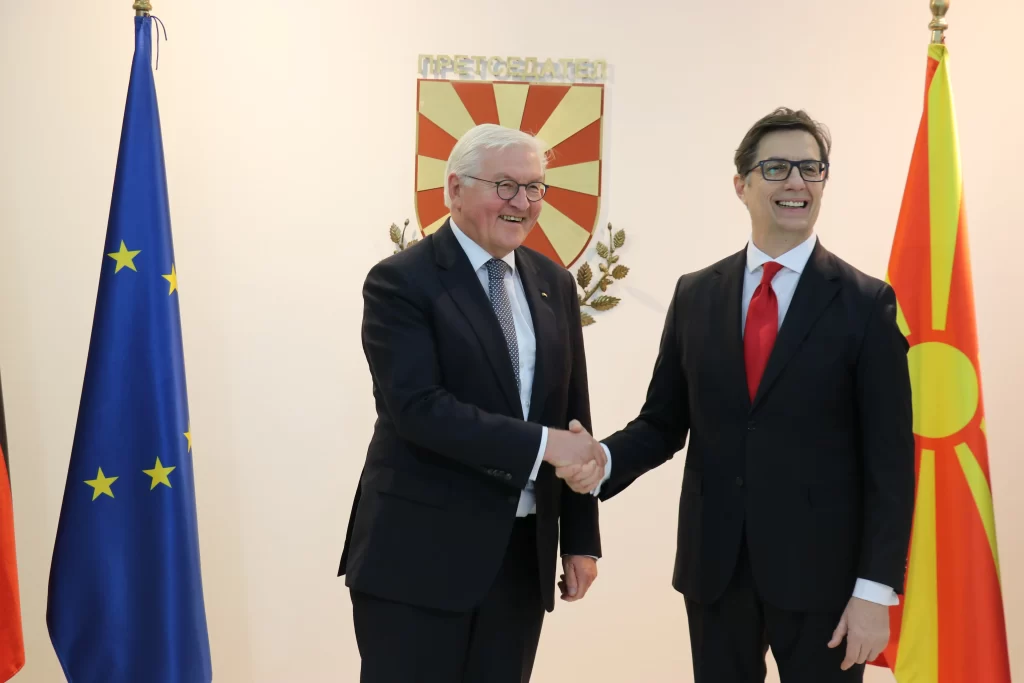 Cumhurbaşkanı Steinmeier: "Kuzey Makedonya