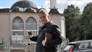 Danimarkalı aşırı sağcı Sıkı Yön Partisi (Stram Kurs) lideri Rasmus