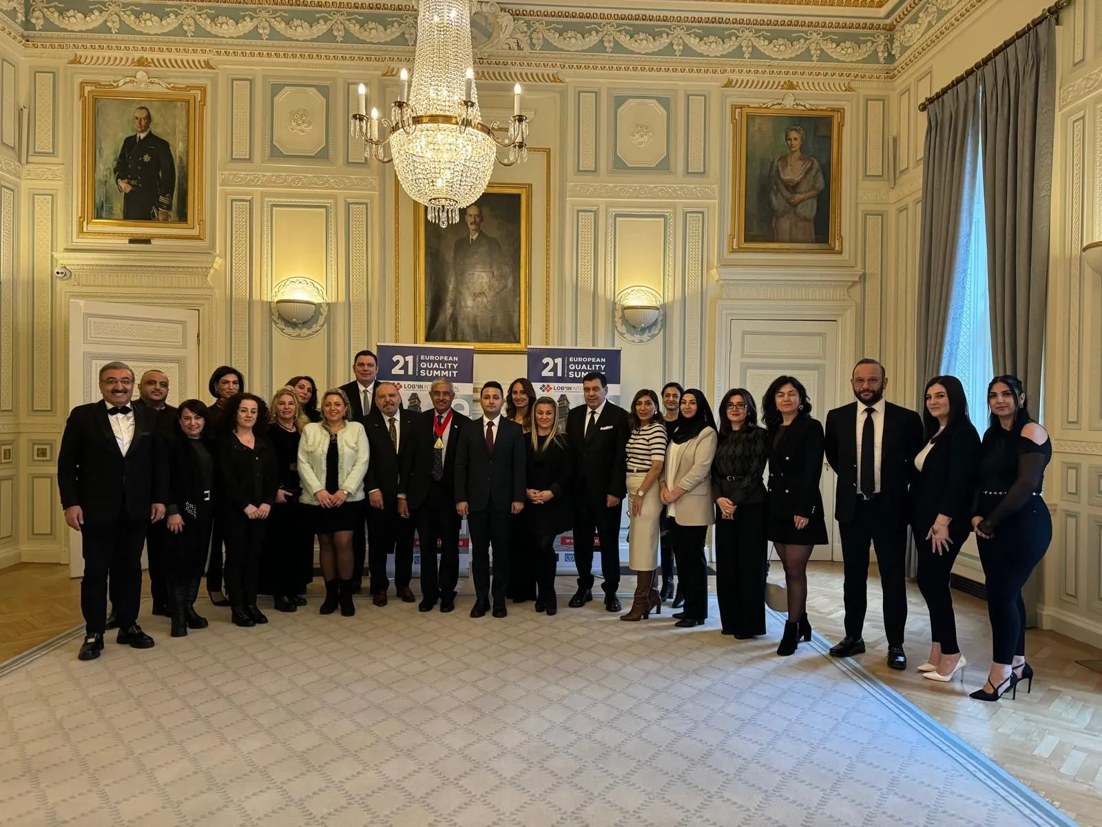 21. Avrupa Kalite Zirvesi, Londra'da Naval and Military Club’ta düzenlendi