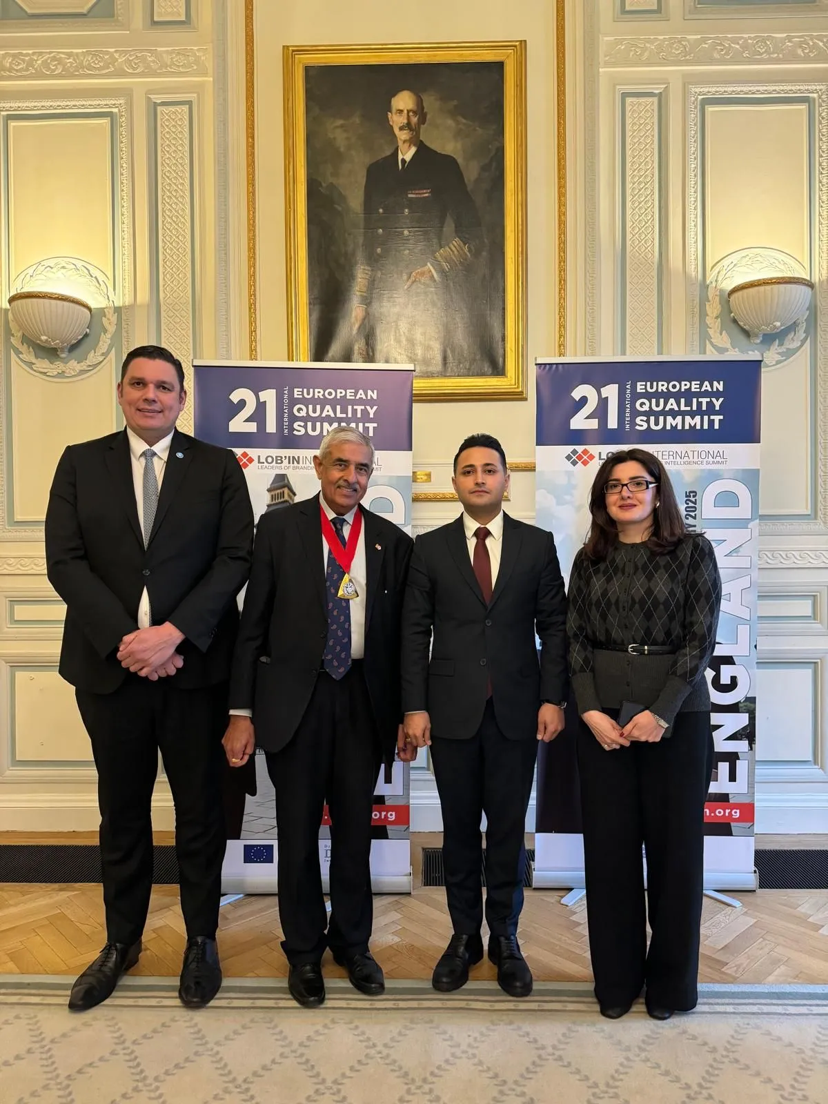 21. Avrupa Kalite Zirvesi, Londra'da Naval and Military Club’ta düzenlendi