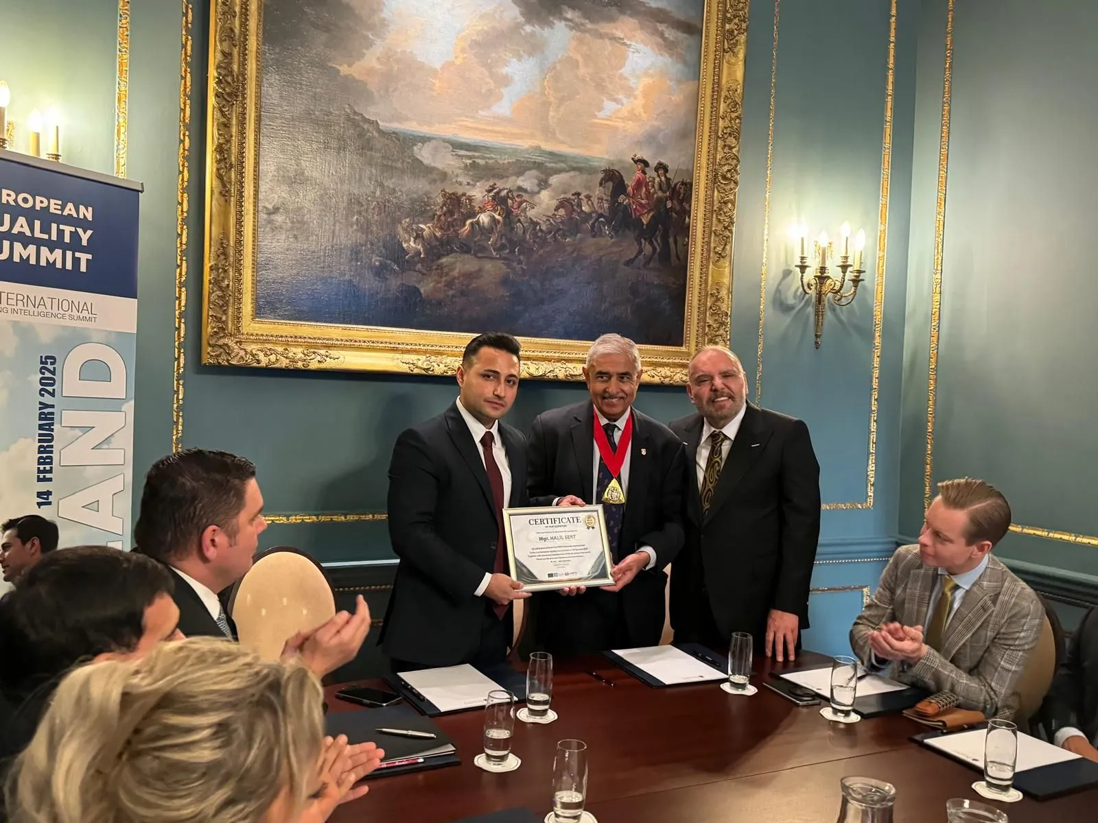 21. Avrupa Kalite Zirvesi, Londra'da Naval and Military Club’ta düzenlendi