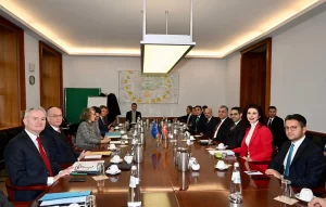 "Göç istişareleri, vize sorunları, terörle mücadele ve yaklaşan seçimlerin hazırlıklarını