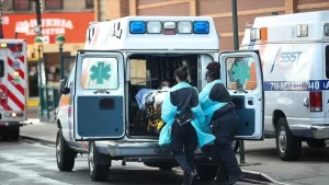ABD'de Johns Hopkins Üniversitesinin verilerine göre yeni tip virüs salgını