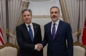 Türkiye Dışişleri Bakanı Hakan Fidan, ABD Dışişleri Bakanı Antony Blinken