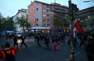 Almanya’nın başkenti Berlin’de dün 1 Mayıs Emek ve Dayanışma Günü'nde