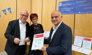 Bielefeld kentinin Brackwede semtinde eski adıyla Mannesmann Camii olarak kurulan