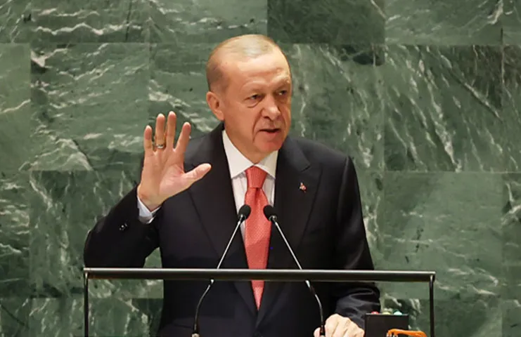 Cumhurbaşkanı Erdoğan Gazze’de sadece çocuklar değil aynı zamanda Birleşmiş Milletler sistemi ölüyor