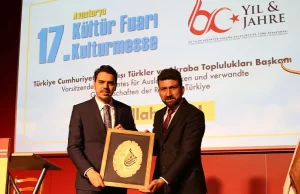  Avusturya’ya Göçün 60. Yılı temasıyla düzenlenen fuarda YTB Başkanı Abdullah
