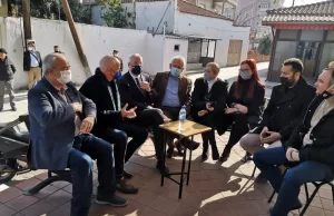 Eski Başbakan ve KİNAL Partisi başkan adayı Yorgo Papandreu’nun Batı