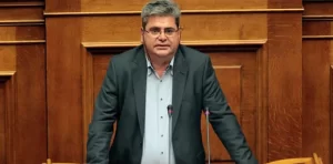 İskeçe SİRİZA Milletvekili Hüseyin Zeybek, Meclis Başkan Yardımcısı Haralampos Athanasiu’nun