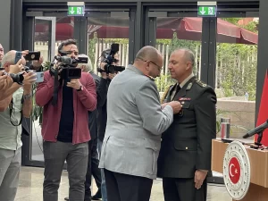 Berlin Silahlı Kuvvetler ve Kara Ataşesi Albay Yılmaz Çetin'e, Türkiye-Almanya