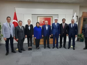 Türkiye Büyük Millet Meclisi (TBMM) Başkanı Prof. Dr. Mustafa Şentop,