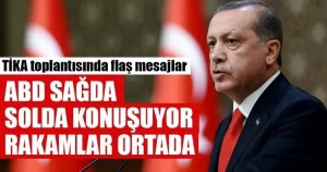 Cumhurbaşkanı Recep Tayyip Erdoğan TİKA Koordianatörleri toplantısında konuştu.