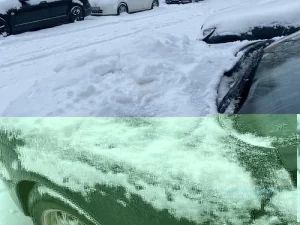 Almanya'nın kuzey ve orta kesimlerinde etkili olan kar yağışı nedeniyle