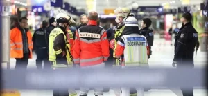 Almanya'nın Düsseldorf kentinde tren garında meydana gelen baltalı saldırıya ilişkin