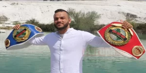  Almanya'da yaşayan hafif ağır sıklet dünya şampiyonu ve "Demir