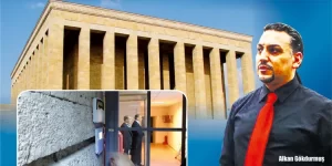 Dortmund'da  güvenlik sistemlerinde marka isim olan Alkan Gökdurmuş (43) Anıtkabir’in